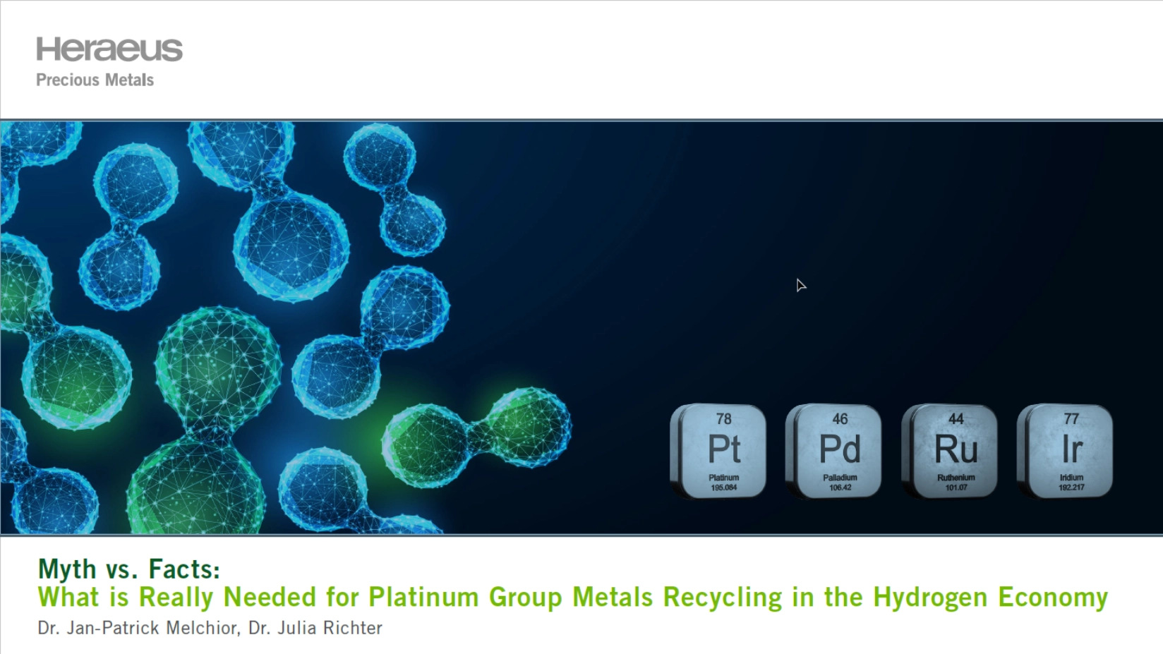 white paper pgm recycling for the hydrogen economy
