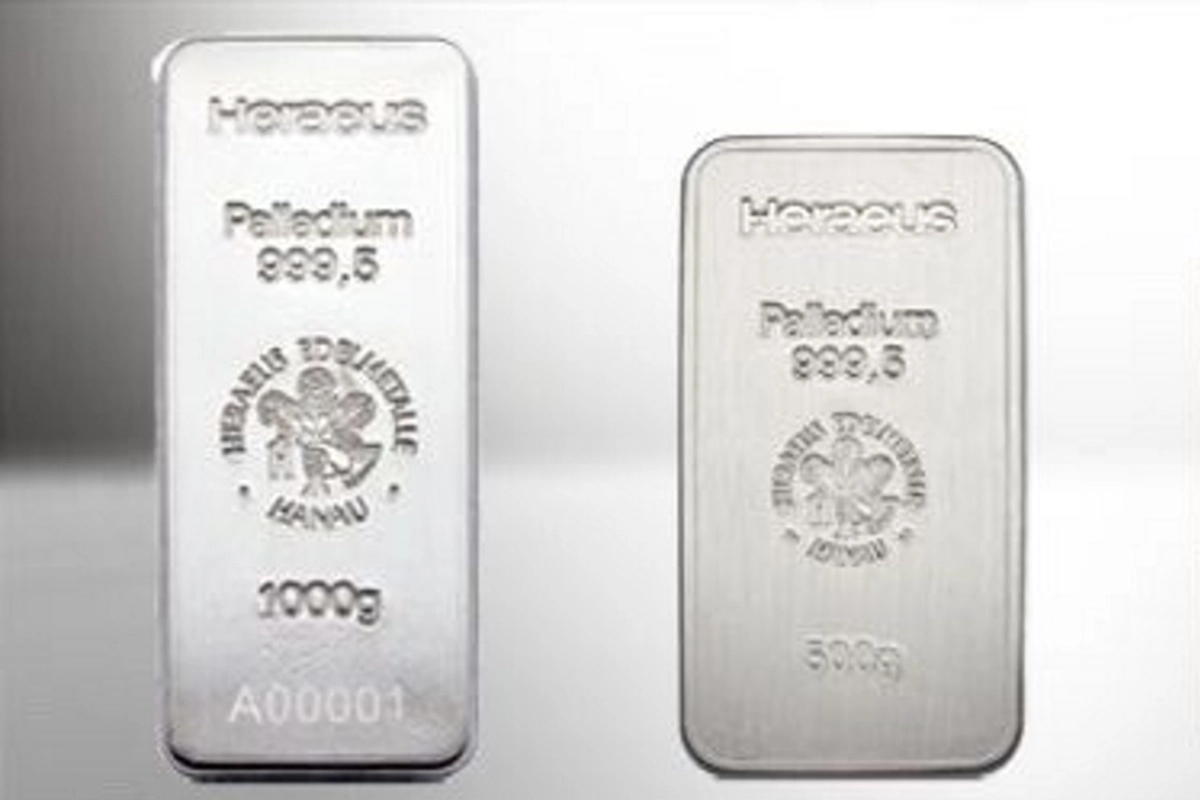 Palladium bars