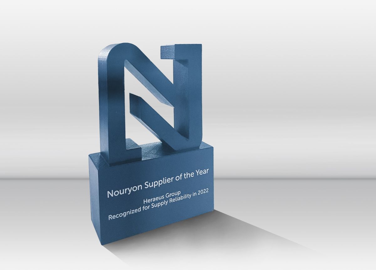 Nouryon Supplier of the Year Award