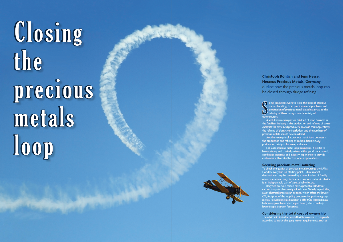 Closing the precious metals loop