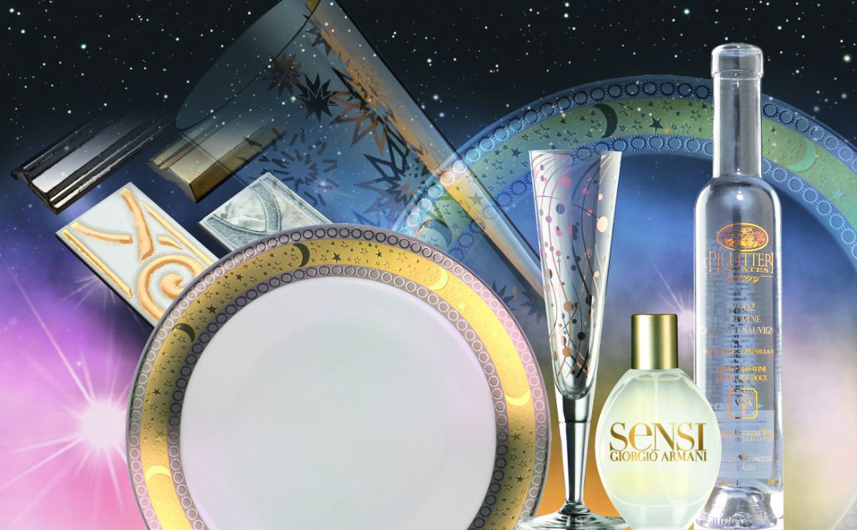 Parlak altın uygulama örneği