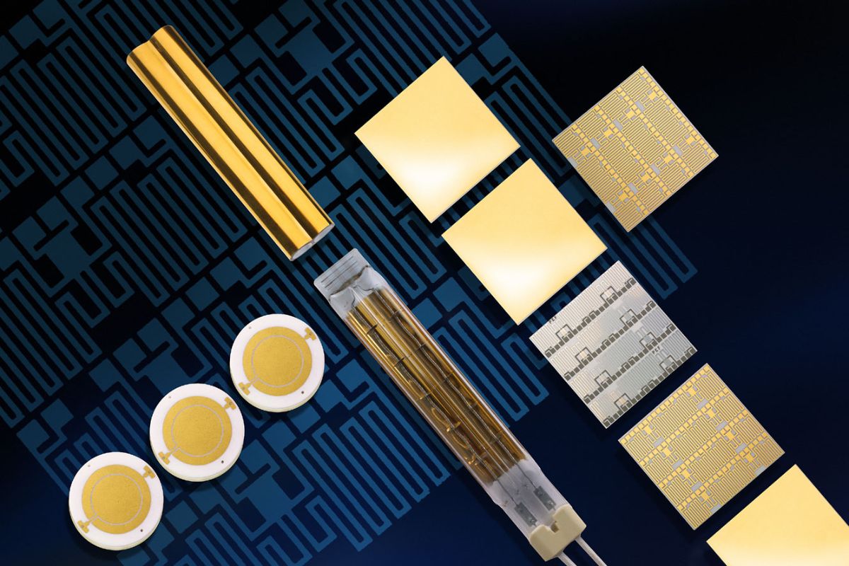 Application example of a metallo-organic preparation