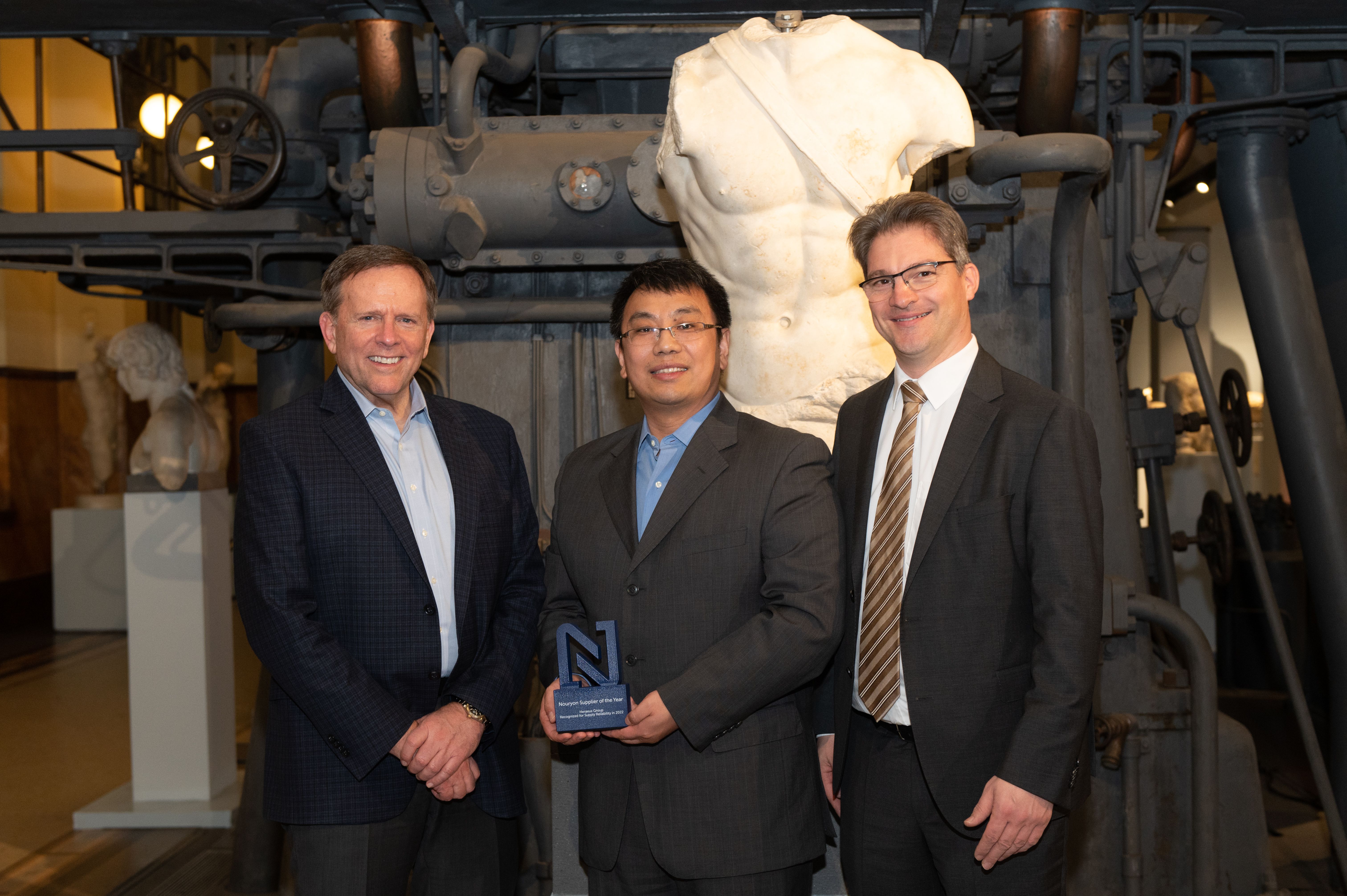 Heraeus Precious Metals honored with Supplier Reliability Award by Nouryon