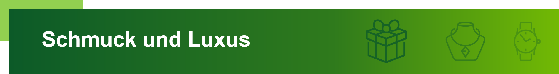 Schmuck und Luxus